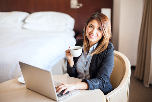Booking a room at The Hotel Network